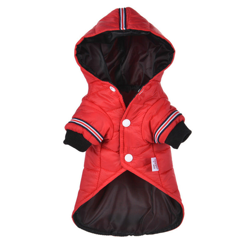 HIMMLICH Hundejacke mit Kapuze für kleine Hunde – Produktansicht 4