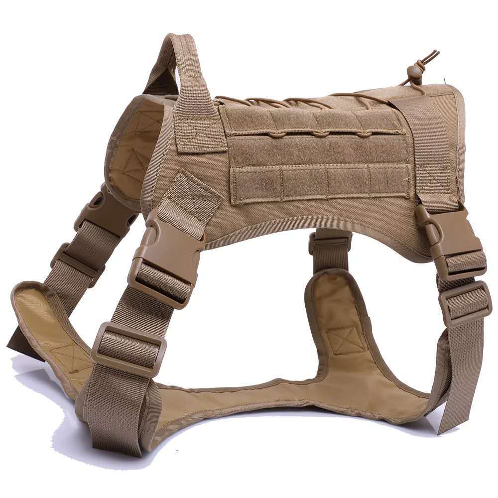 Military Tactical Dog Harness Service Working Pet Dog - HIMMLICH.DEhundeleine