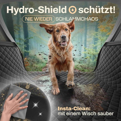 Schwarze Auto-Haustiermatte – Der perfekte Kofferraum-Schutz für Hunde